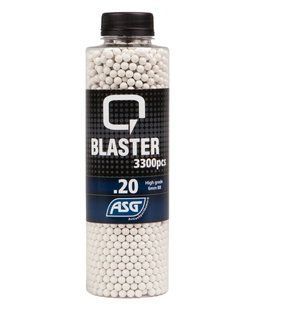 Кульки страйкбольні ASG Q Blaster 0.20 гр., 3300 шт white (6 мм) 2370.41.54 фото