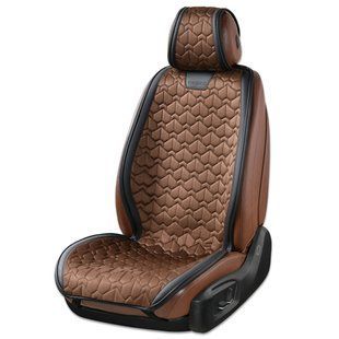 Комплект преміум накидок для сидінь Winso Pro SUPREME, coffee-black 430400 фото