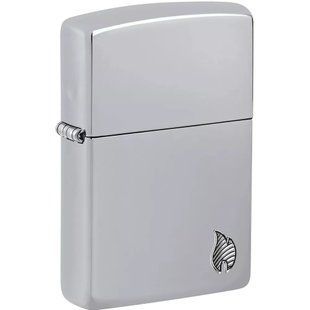 Запальничка бензинова ZIPPO Armor&reg; High Polish Chrome Flame Design (46396) 46396 фото