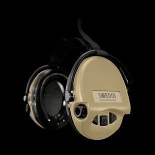Навушники для стрільби Sordin Supreme Mil AUX Neckband Sand (76308-05-S) 6008840 фото