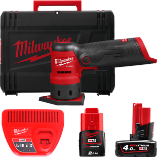 Шліфмашина вібраційна акумуляторна M12 FDSS-422X MILWAUKEE 4933479681 фото