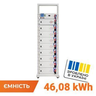 Акумулятор LP LiFePO4 Battery HVM 460,8V 100Ah (46080 Wh) BMS 125А AB Lrack white LP37905 фото