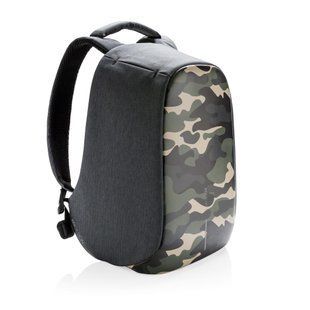Рюкзак антизлодій міський XD Design Bobby Compact 14 , Camouflage Green (P705.657) P705.657 фото