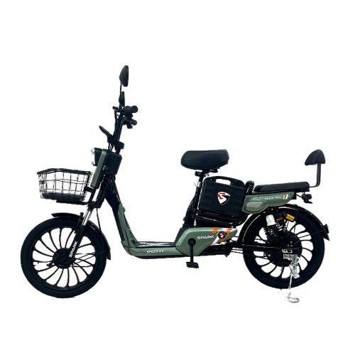 Велосипед з електромотором SPARK RIDER PRO 14 48V/650W/20Ah Зелений 000231084 фото