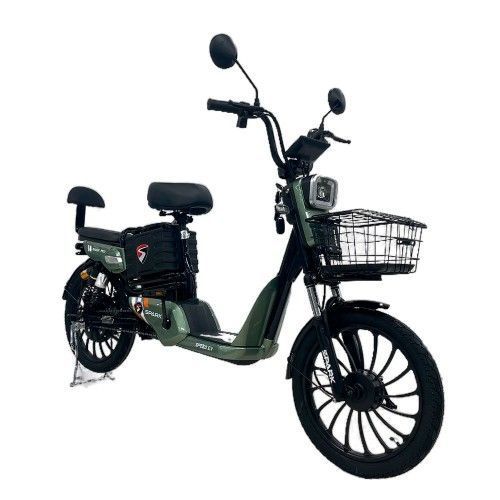 Велосипед з електромотором SPARK RIDER PRO 14 48V/650W/20Ah Зелений 000231084 фото