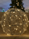 Куля декоративна срібна, 25 см, 30 led Luca Lighting 8718861660951 фото 2