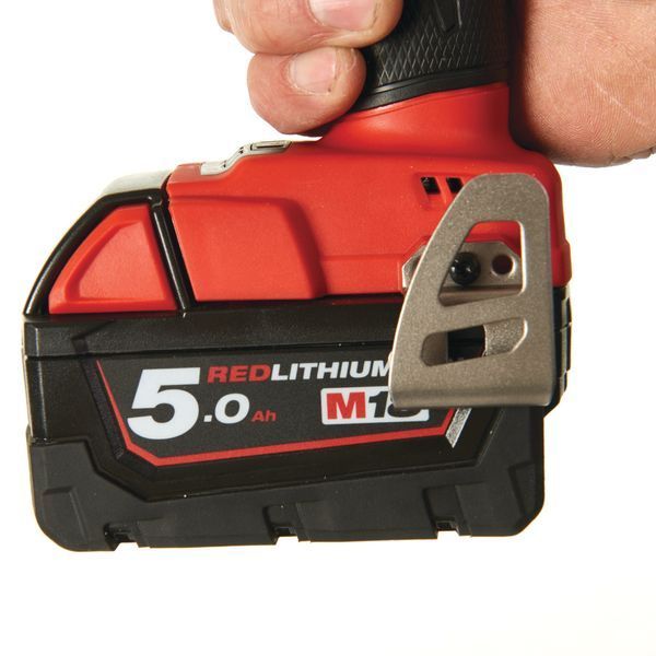 Гвинтокрут акумуляторний 1/4 HEX MILWAUKEE, M18 FQID-0X, 50Нм, HDкейс 4933459187 фото
