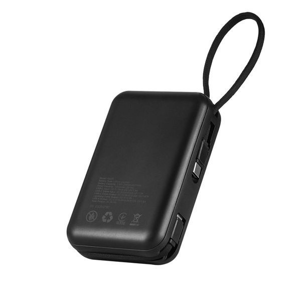 Повербанк (Power Bank) Brevia 20000mAh 22.5W Type-C+Lightning Cable, Li-Pol, LCD 45222 фото
