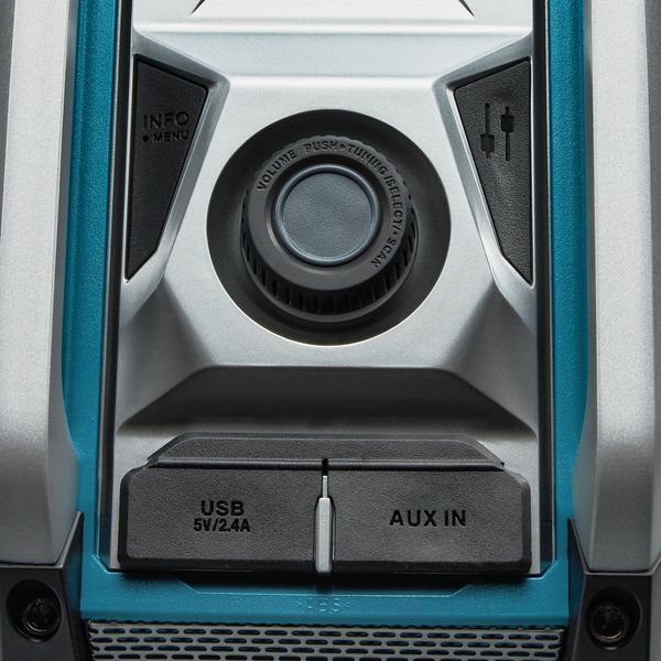 Акумуляторний радіоприймач Makita XGT 40 V MAX MR006GZ MR006GZ фото