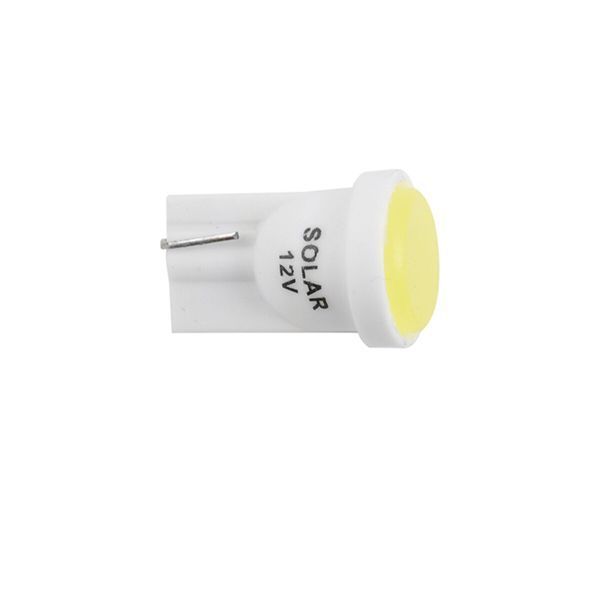 LED автолампа Solar 12V T10 W2.1x9.5d 1COB 48LM white, 2шт LC331_B2 фото