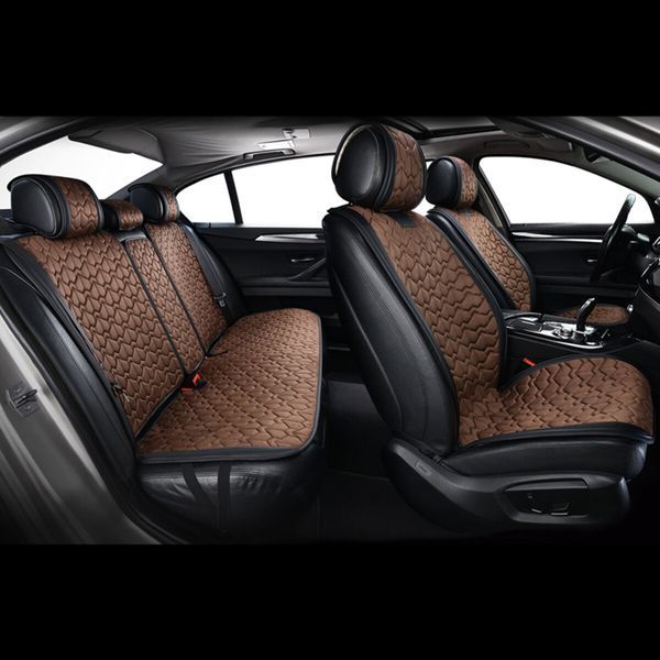 Комплект преміум накидок для сидінь Winso Pro SUPREME, coffee-black 430400 фото