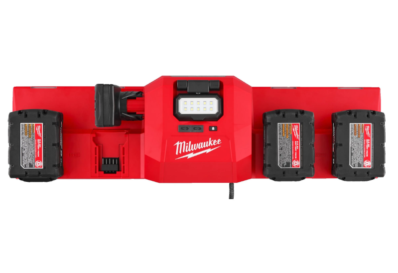 Зарядний пристрій MILWAUKEE M12-18 GBC4 (4хМ18, 2хМ12, ліхтар) 4933493863 фото