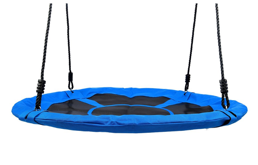 Гойдалка гніздо FUNFIT 100см (Синьо-чорна) (2609) 2609 фото