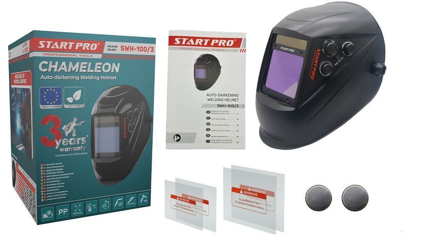 Маска зварювальника Start Pro SWH-100/3 000006243 фото