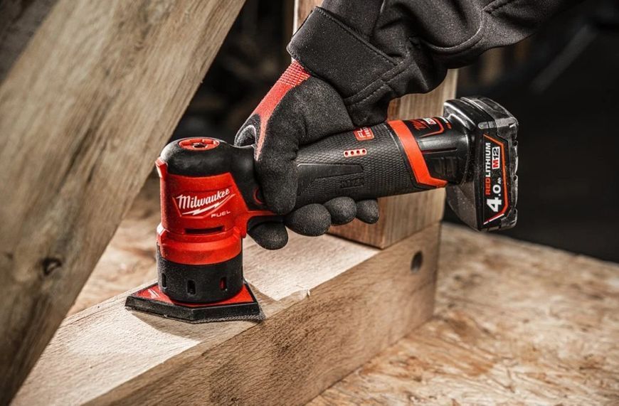 Шліфмашина вібраційна акумуляторна M12 FDSS-422X MILWAUKEE 4933479681 фото