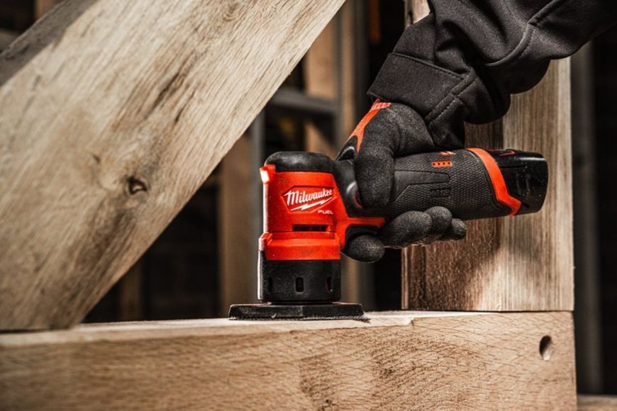 Шліфмашина вібраційна акумуляторна M12 FDSS-422X MILWAUKEE 4933479681 фото