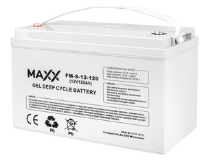 Гелевий Акумулятор 120Ah 12V 4SUN MAXX GEL DEEP CYCLE (12-FM-S-120) 12-FM-S-120 фото