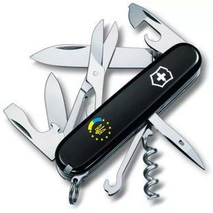 Складаний ніж Victorinox CLIMBER UKRAINE Україна ЄС 1.3703.3_T1130u 1.3703.3_T1130u фото