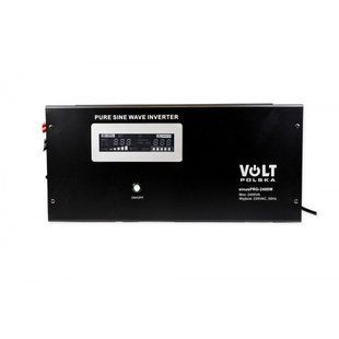 Гібридний ДБЖ/інвертор Volt Polska SINUS PRO 2400 W 12/230V 1600/2400W (3SP240012W) 3SP240012W фото