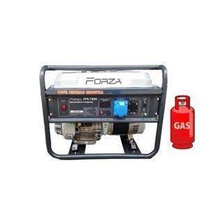 Генератор ГАЗ/бензиновий Forza FPG7000Е 5.0/5.5 кВт з електрозапуском DD0004124 фото