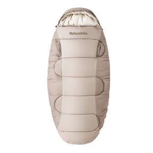 Спальний мішок овальний Naturehike PS200 CNK2350WS026, бежевий 6976507664226 фото
