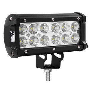 Фара світлодіодна Brevia CREE Flood 10-30V, 36W (12x3W), 3000Lm, 1шт 10712FX1 фото