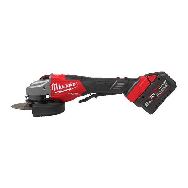 Шліфмашина кутова - болгарка акумуляторна безщіткова MILWAUKEE, M18 FHSAG125XPDB2-802X, діаметр 125мм (зарядний пристрій М12-18 4933493418 фото
