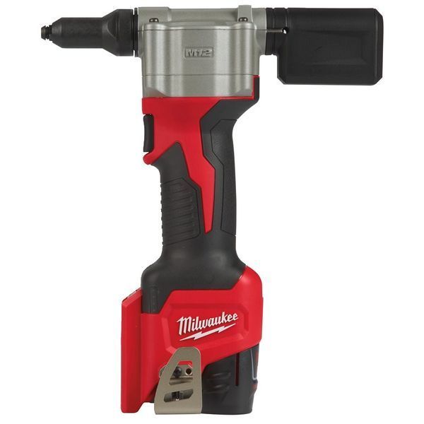 Заклепочник акумуляторний MILWAUKEE M12 BPRT-0, закл. 2,4-4,8мм (+4 накінеч.) 4933464404 фото