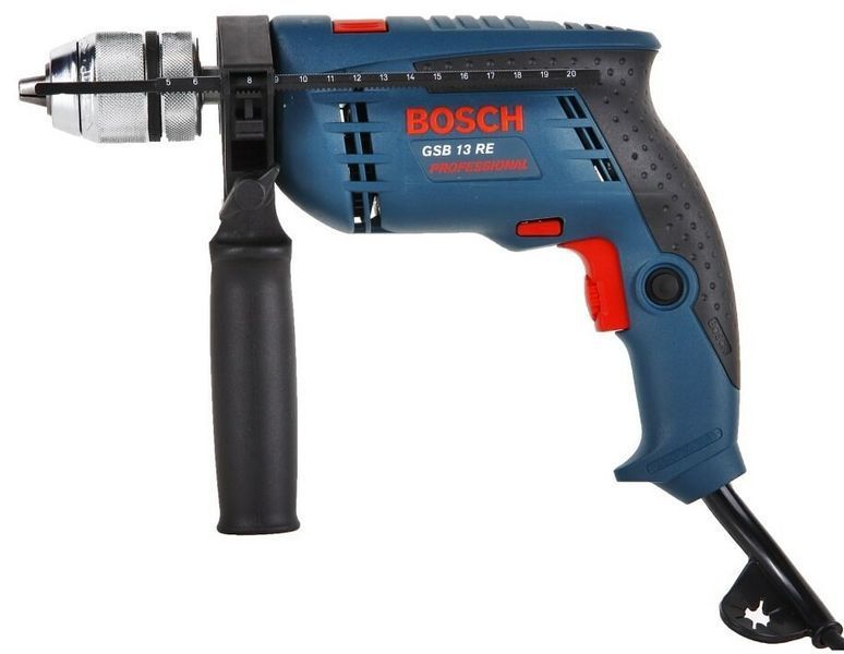 Дриль ударний Bosch GSB 13 RE БЗП (0601217100) 0601217100 фото