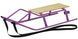 Зимові санки Snower Флеш фіолетові 4820211100483VIOLET фото 2