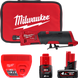 Акумуляторная цангова прямошліфмашина M12FDGS-422B FUEL MILWAUKEE (акум 2Аг, акум. 4Аг, зарядний пристрій, цанга 6 мм, цанга 8 м 4933471436 фото 1