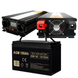 Комплект 4SUN MAXX SINUS 2000 W 12/230V 1000/2000W + VOLT AGM VRLA 100Ah 12V Volt1004SUN2000W фото 1