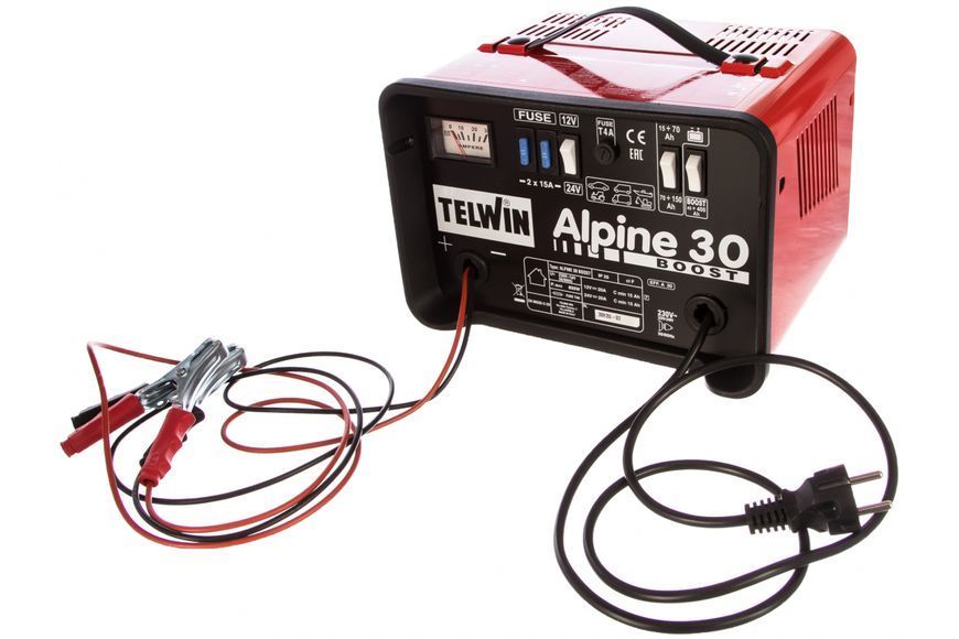 Зарядний пристрій Telwin ALPINE 30 BOOST 230V 12-24V 807547 фото