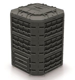 Компостер Prosperplast Compogreen Vario, чорний, 950 л 5905197574943 фото