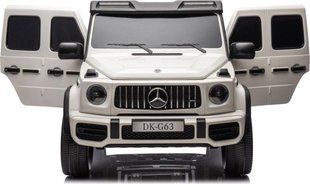Дитяча акумуляторна машинка Mercedes Benz G63 AMG XXL Біла PA.DK-G63.BIA фото