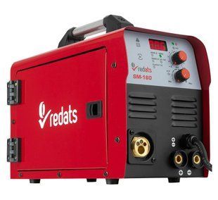 Зварювальний апарат REDATS SM-160 MIG/MAG, Lift TIG, MMA, дріт Flux 19-00-51 фото