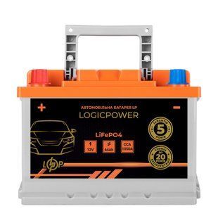 Автомобільний літієвий акумулятор LP LiFePO4 12V - 64 Ah (+ зліва) BMS 1050А LP24766 фото