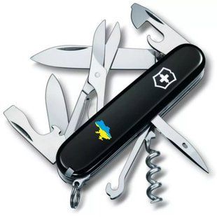 Складаний ніж Victorinox CLIMBER UKRAINE Мапа України синьо-жовта 1.3703.3_T1166u 1.3703.3_T1166u фото