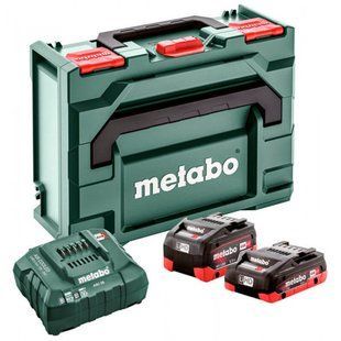 Набір акумуляторних батарей Metabo LIHD 18 В 4,0 Ah, 18 В 5,5 Ah, з/п ASC 55 в MetaBOX 145 685136000 фото