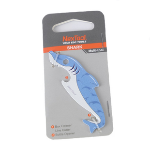 Міні-Мультитул NexTool EDC box cutter Shark KT5521Blue KT5521Blue фото