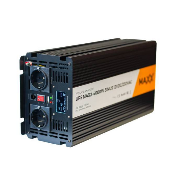 Комплект аварійного живлення 4SUN MAXX SINUS 4000W + Акумулятор VOLT AGM 100Ah (20А) Volt1004SUN4000W фото