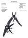 Мультитул Active Handy Tool. Колір - black 63.02.43 фото 3