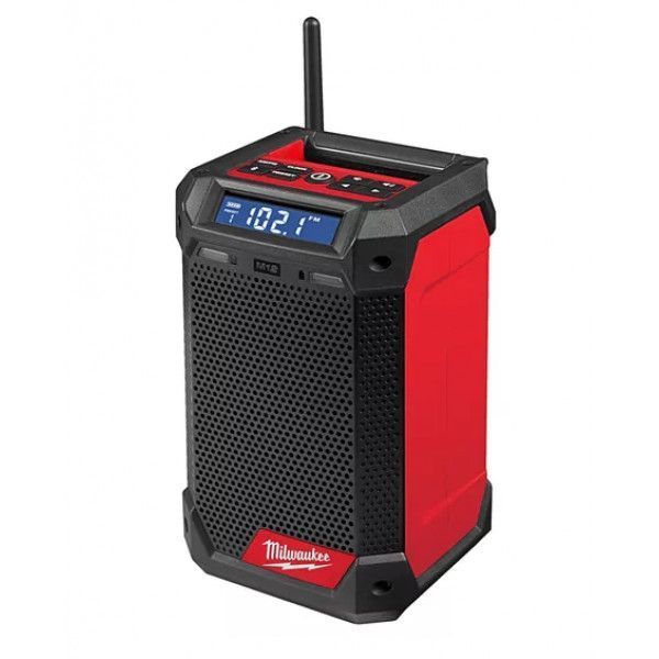 Радіоприймач із зарядним пристроєм MILWAUKEE, M12 RCDAB+ 4933472114 фото