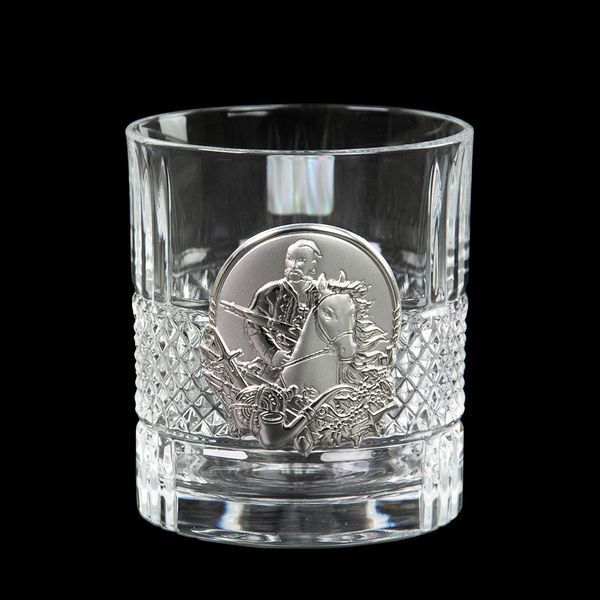 Набір келихів для віскі Козаки Boss Crystal, 6 келихів, срібло, кришталь B6KOZ1XS фото