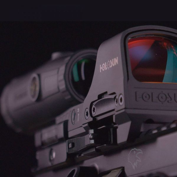 Коліматорний приціл HOLOSUN HS510C та збільшувач HM3X (Combo Set) - Безкоштовна доставка 747036 фото