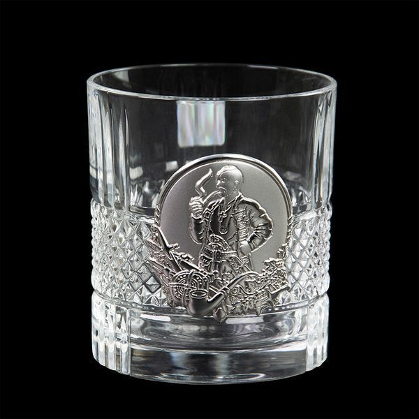 Набір келихів для віскі Козаки Boss Crystal, 6 келихів, срібло, кришталь B6KOZ1XS фото