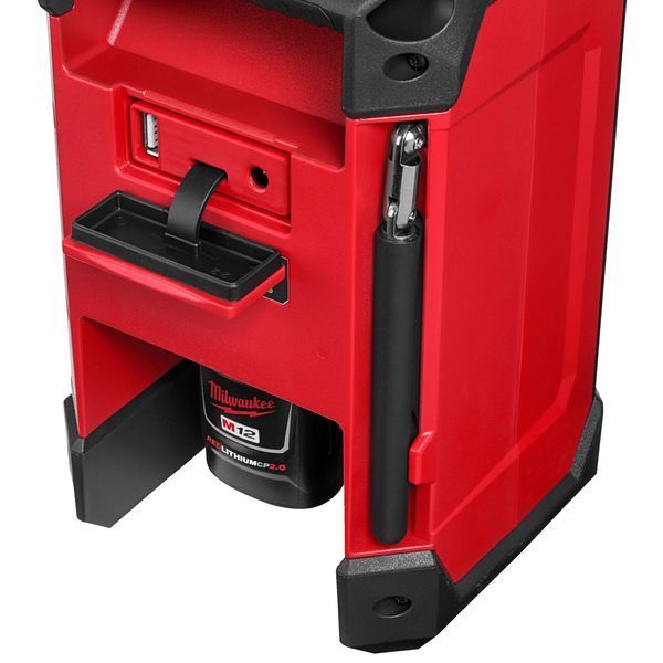Радіоприймач із зарядним пристроєм MILWAUKEE, M12 RCDAB+ 4933472114 фото