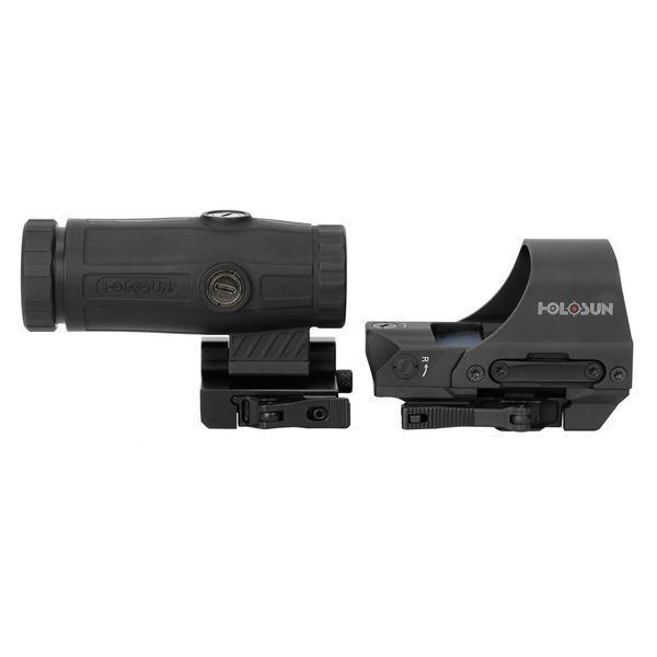 Коліматорний приціл HOLOSUN HS510C та збільшувач HM3X (Combo Set) - Безкоштовна доставка 747036 фото