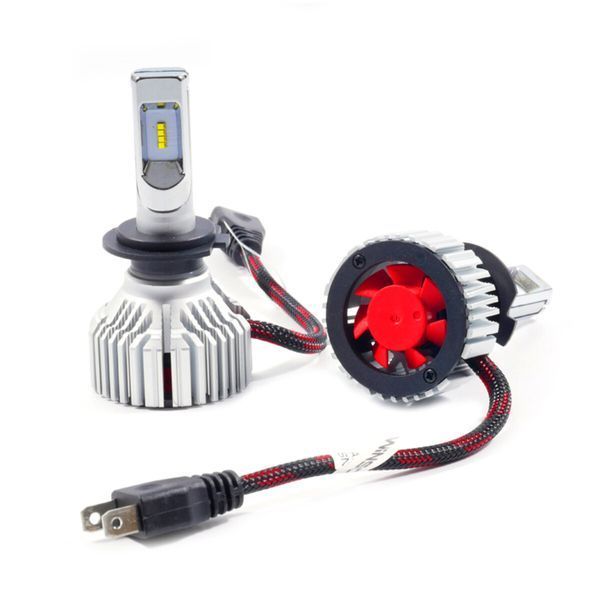 LED автолампа Winso H7 12/24V 60W 8000Lm 6500К ZES Chip, 2шт 798700 фото