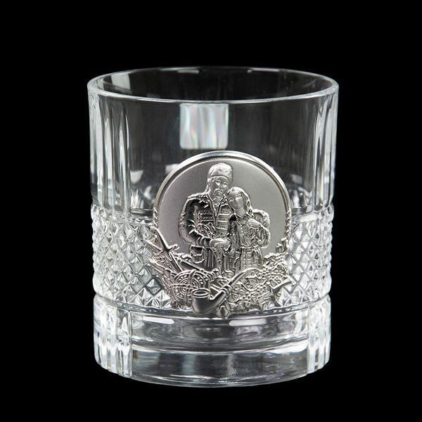 Набір келихів для віскі Козаки Boss Crystal, 6 келихів, срібло, кришталь B6KOZ1XS фото